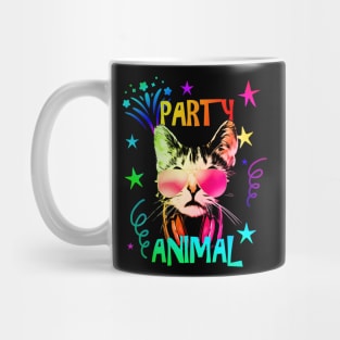 Cat Party Animal Mug